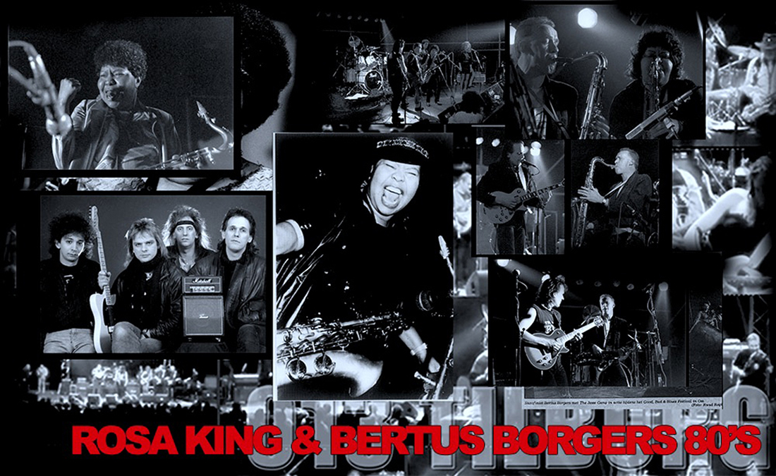 BERTUS BORGERS & ROSA KING Blues Rock Nederland